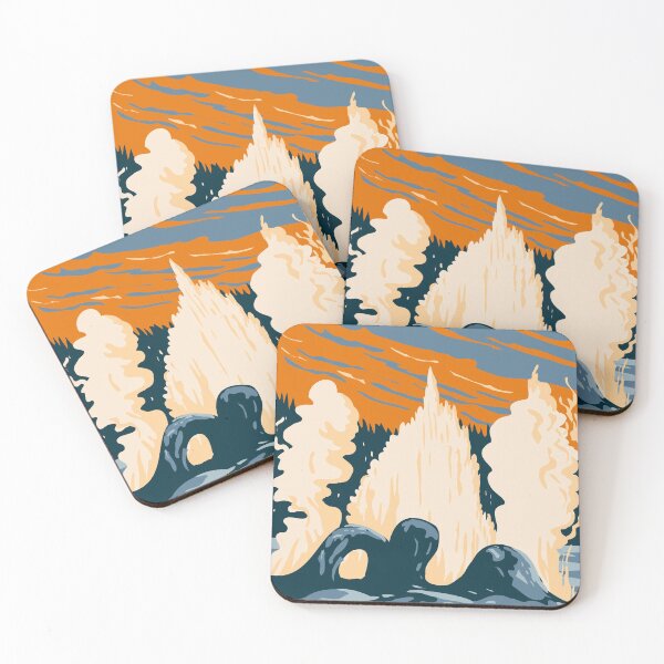 Item preview, Grotto Geyser Yellowstone National Park designed and sold by Ermland-LabeL.