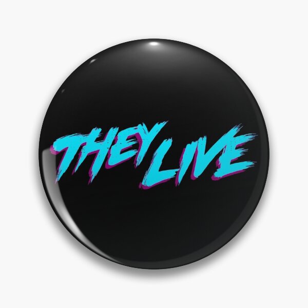 Item preview, They Live Retro Cult Classic Horror Fan Design designed and sold by acquiesce13.