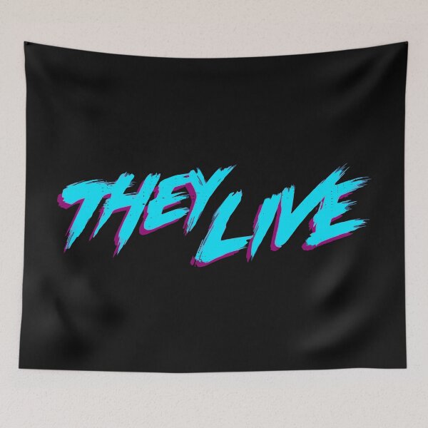 Item preview, They Live Retro Cult Classic Horror Fan Design designed and sold by acquiesce13.