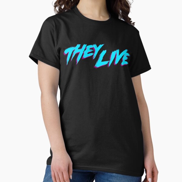Item preview, They Live Retro Cult Classic Horror Fan Design designed and sold by acquiesce13.