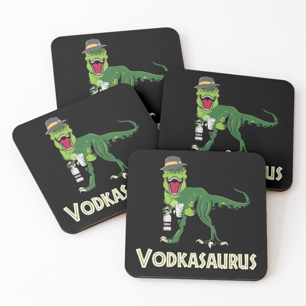 Item preview, Vodkasaurus Dinosaur Vodka Vodka Lemon Trex Graphic Design designed and sold by brunsch-print.