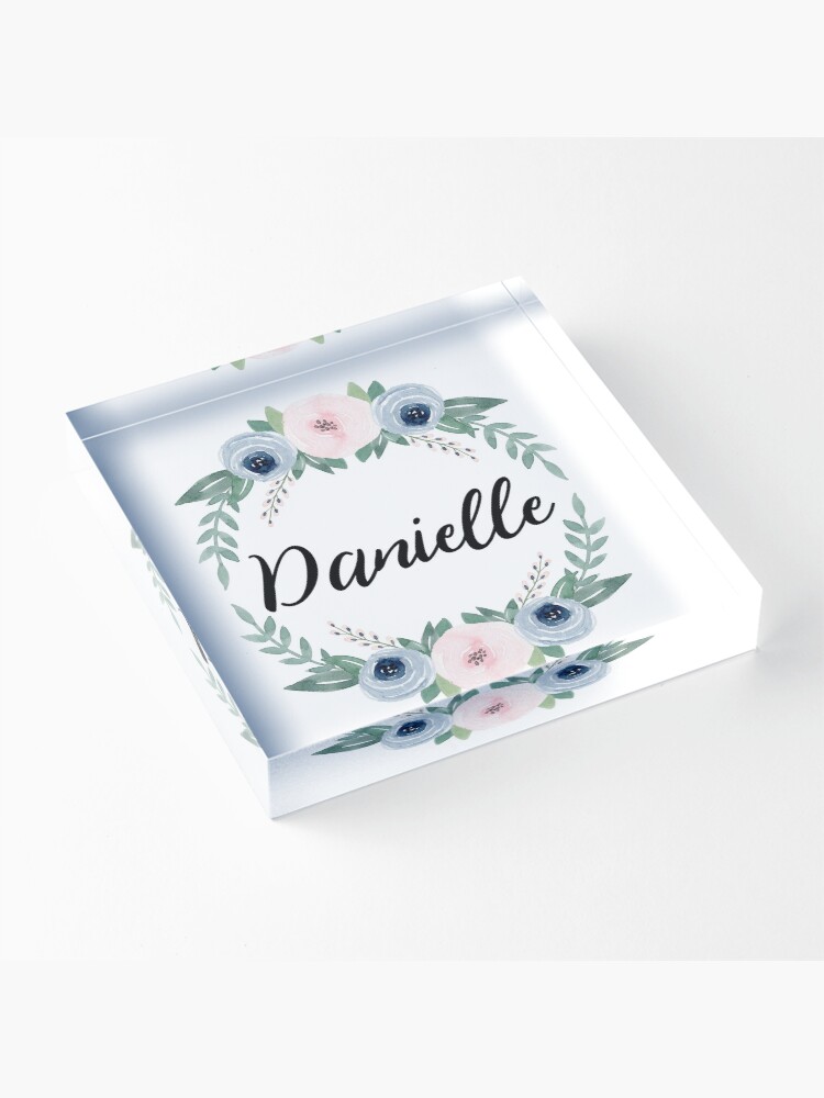 Thumbnail 3 of 5, Acrylic Block, Danielle designed and sold by Arianna Gallardo.