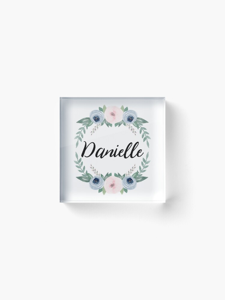 Thumbnail 2 of 5, Acrylic Block, Danielle designed and sold by Arianna Gallardo.