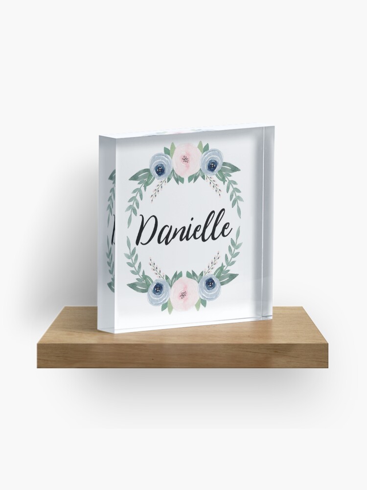 Thumbnail 1 of 5, Acrylic Block, Danielle designed and sold by Arianna Gallardo.
