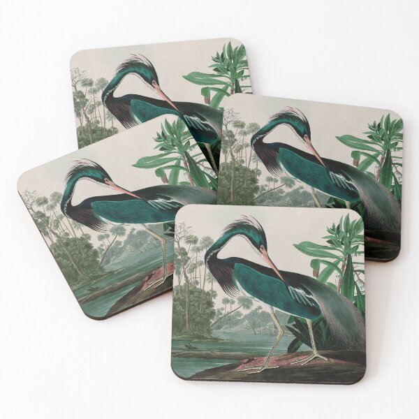 Item preview, Louisiana Heron Birds of America Audubon Illustration Bird Lovers Gift designed and sold by VintageArchive.