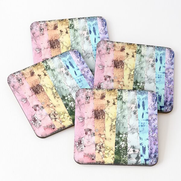 Item preview, Rainbow Gelliprint - Vertical Stripes  designed and sold by shriamato.