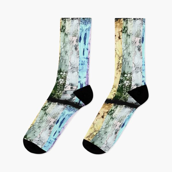 Item preview, Rainbow Gelliprint - Vertical Stripes  designed and sold by shriamato.