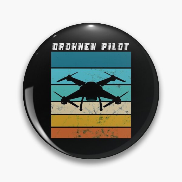 Item preview, Drone pilot vintage retro designed and sold by Shirt-Kaiser.