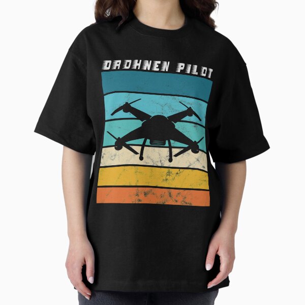 Item preview, Drone pilot vintage retro designed and sold by Shirt-Kaiser.
