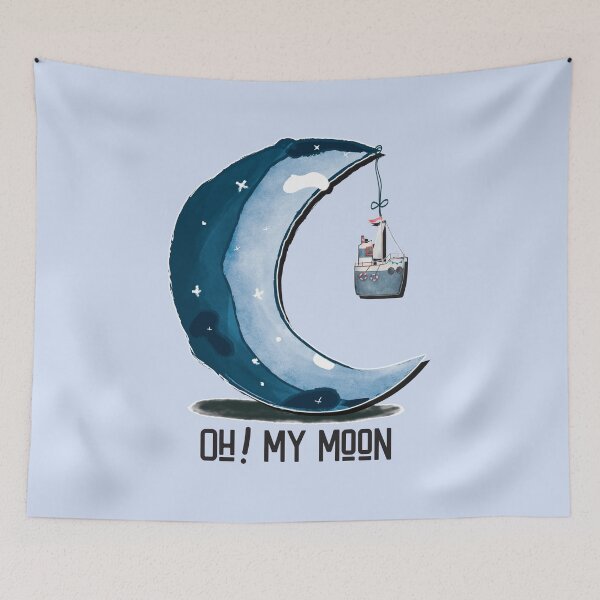 Item preview, Oh my moon designed and sold by VichallanStudio.