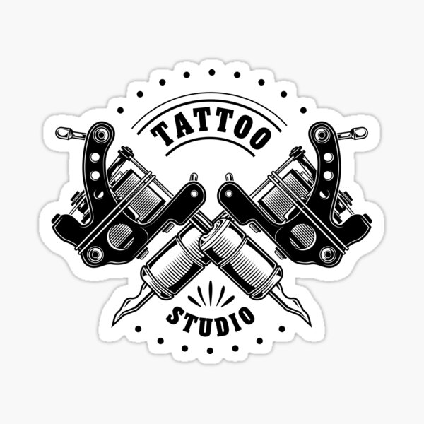 Jem Lockie Art Tattoo Studio Logo Illustration