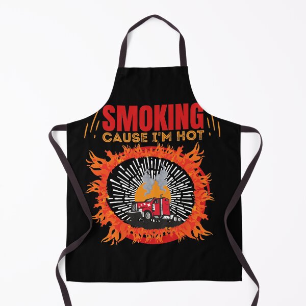 Item preview, Peterbilt Blowing Smoke Hot Pun-Funny Trucker designed and sold by Mary Maple.