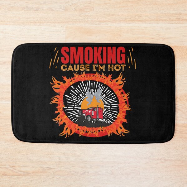 Item preview, Peterbilt Blowing Smoke Hot Pun-Funny Trucker designed and sold by Mary Maple.
