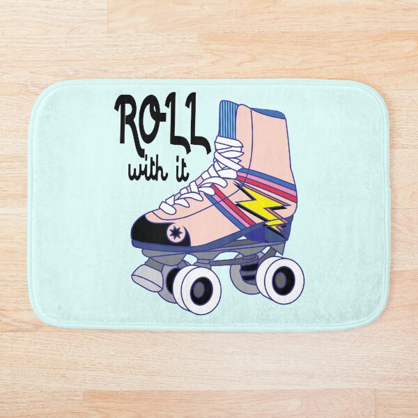 Artikelvorschau, Roll With It 70er Rollschuh entworfen und verkauft von JikDesign.