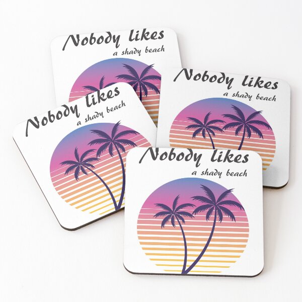Item preview, nobody likes a shady beach, funny summer gift designed and sold by E-KaLsshop.