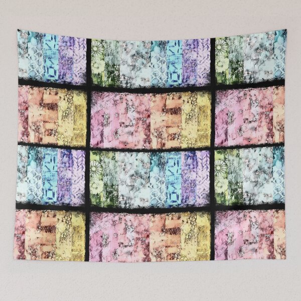 Item preview, Rainbow Gelliprint - Blocked Stripes  designed and sold by shriamato.