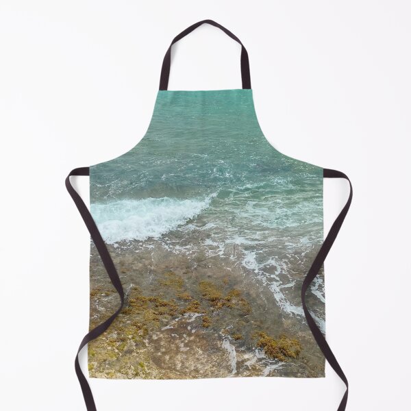 Item preview, Aesthetic Pastel Blue Crashing Waves With Ocean Foam designed and sold by Barolina.