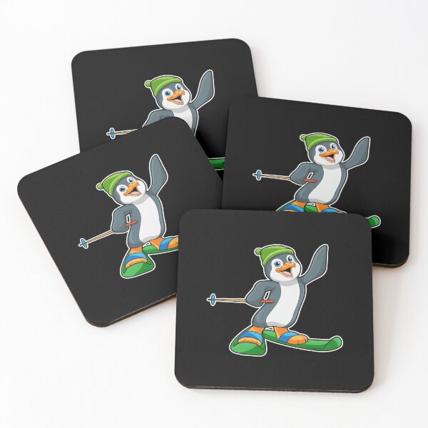 Item preview, Penguin Skier Ski designed and sold by Snabdesign84.