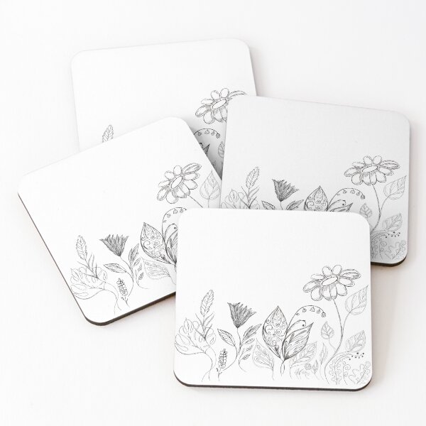 Item preview, flowers sketch designed and sold by Darikdark.