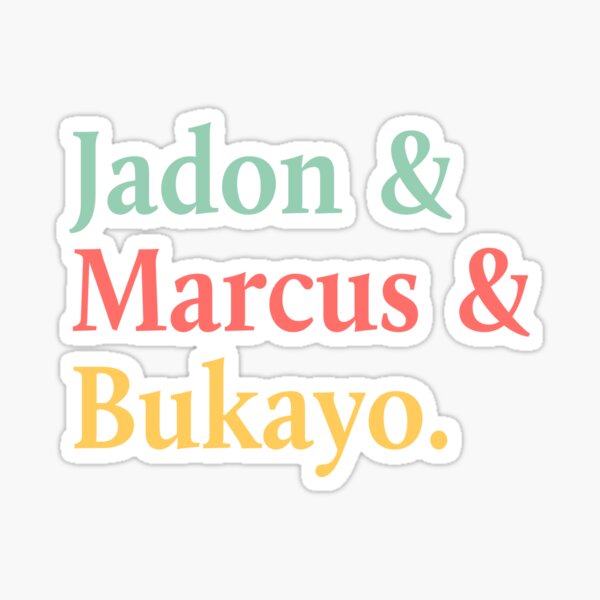 Artikel-Vorschau von jadon und marcus und bukayo, designt und verkauft von ibrahimbahram.