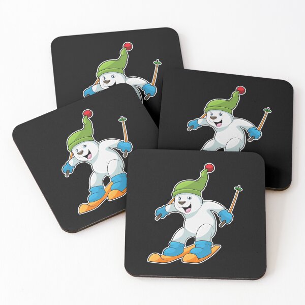 Item preview, Polar bear Skier Ski designed and sold by Snabdesign84.