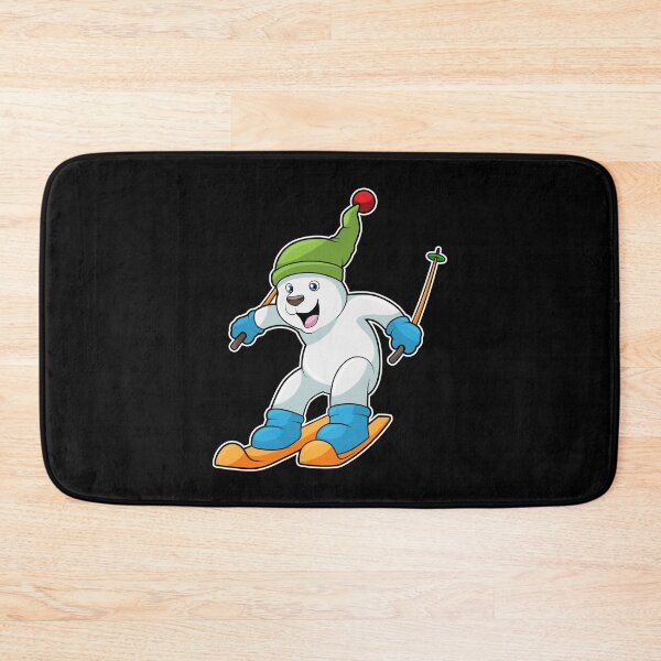 Item preview, Polar bear Skier Ski designed and sold by Snabdesign84.