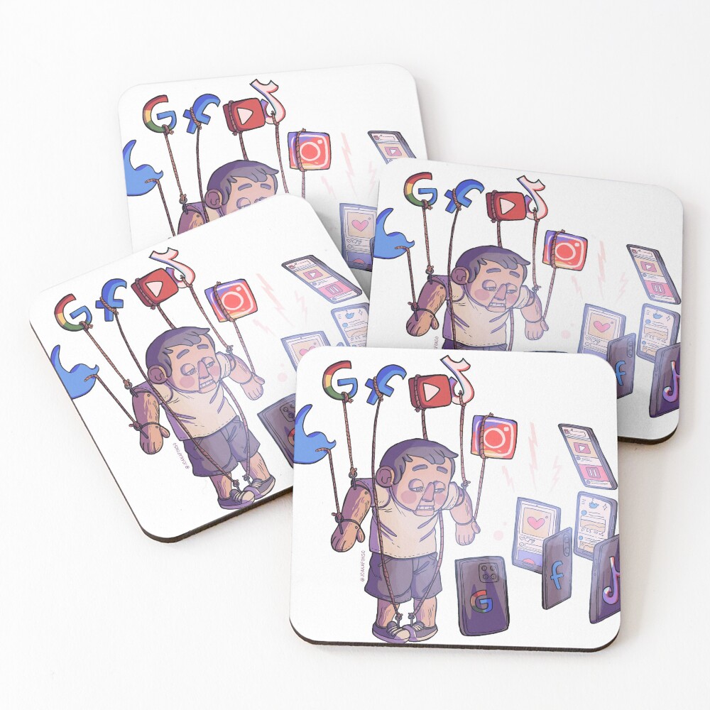 Item preview, Coasters (Set of 4) designed and sold by linuxtech.