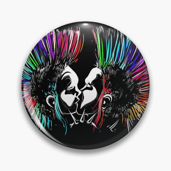 Item preview, Kissing punks; Antifa Punk Love is Love designed and sold by DerPropagandist.