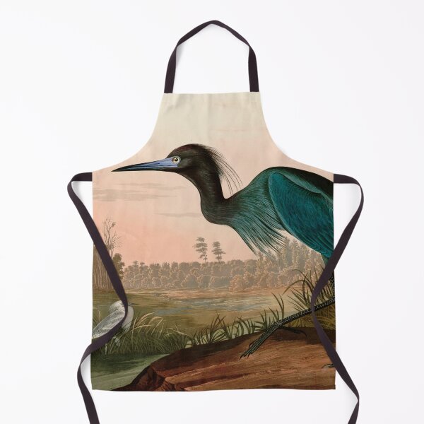 Item preview, Blue Crane or Heron Birds of America Audubon Illustration Bird Lovers Gift designed and sold by VintageArchive.