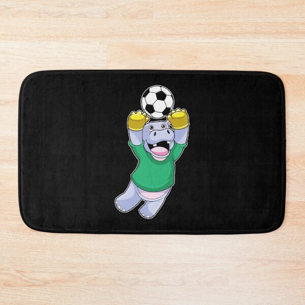 Item preview, Hippo Soccer player Soccer  designed and sold by Snabdesign84.