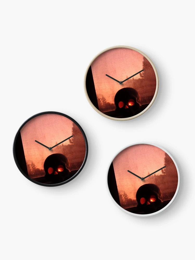 Thumbnail 3 of 4, Clock, Fire designed and sold by Fireflyimpala.