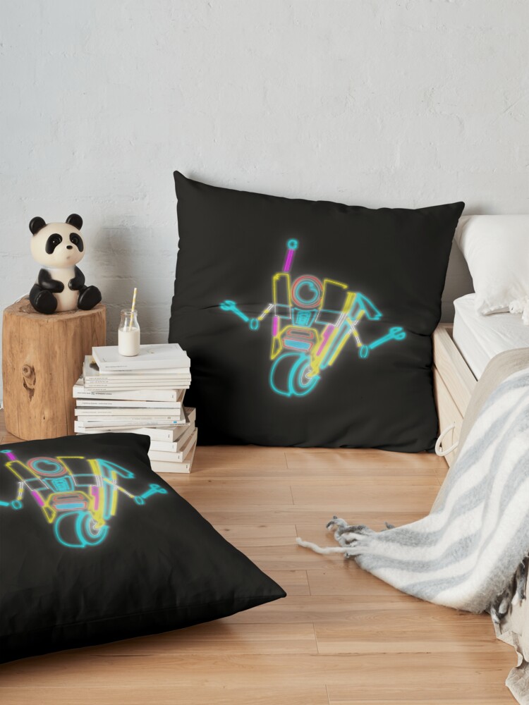 Alternate view of Neon Claptrap Floor Pillow