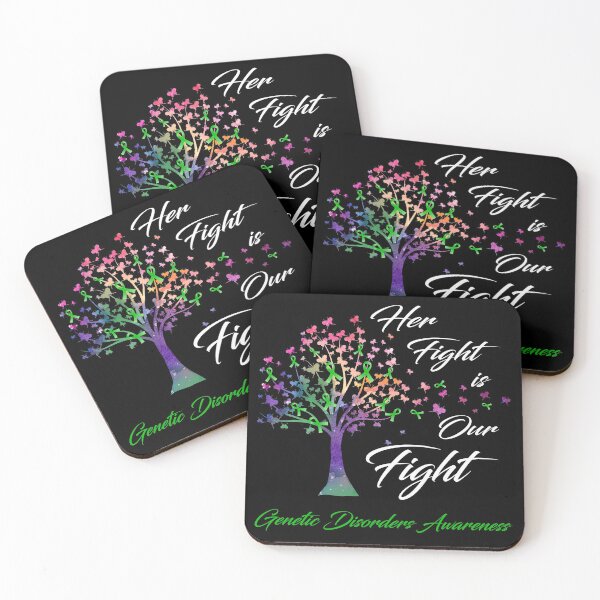 Item preview, Her Fight Is Our Fight Genetic Disorders Awareness designed and sold by Gillosina.