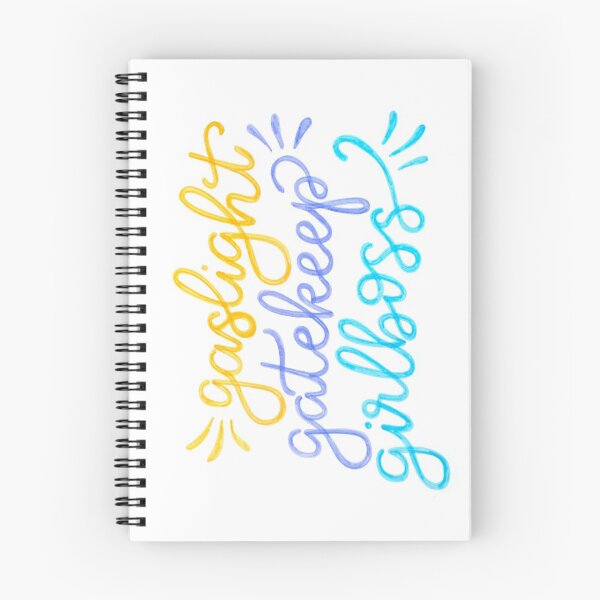 Item preview, gaslight gatekeep girlboss designed and sold by isillustrated.