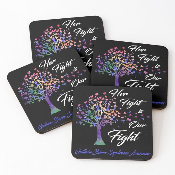 Item preview, Her Fight Is Our Fight Guillain Barre Syndrome Awareness designed and sold by Gillosina.