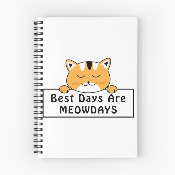 Item preview, Best Days are Meowdays designed and sold by Asa-design.
