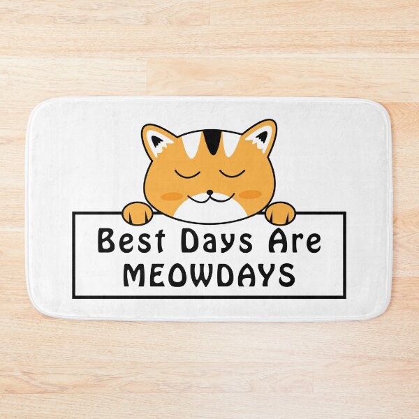 Item preview, Best Days are Meowdays designed and sold by Asa-design.