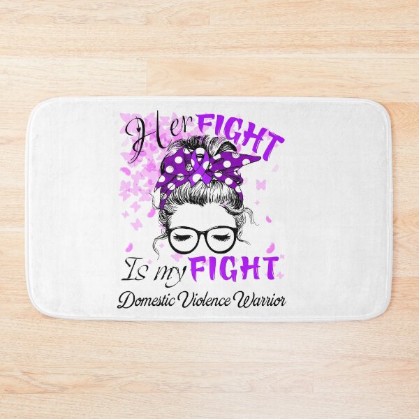 Item preview, Her Fight Is My Fight Domestic Violence Warrior designed and sold by rechardtee.