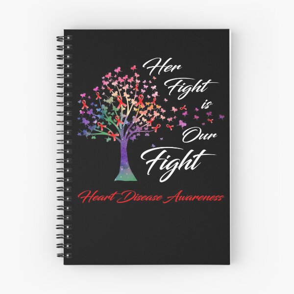 Item preview, Her Fight Is Our Fight Heart Disease Awareness designed and sold by Gillosina.