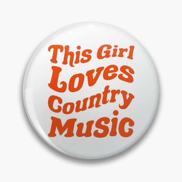 Item preview, This Girl Loves Country Music designed and sold by OkGalerieRB.