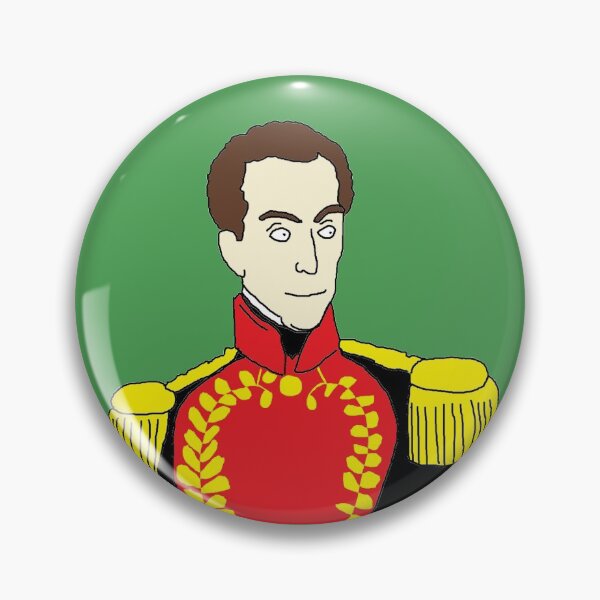 Item preview, Simon Bolivar Liberator Cartoon designed and sold by RevolutionInPaint.