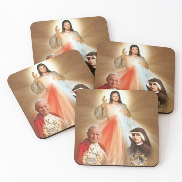 Item preview, Jesus I trust in You, Divine Mercy, Saint Faustina, JP2 designed and sold by AMDG Line.