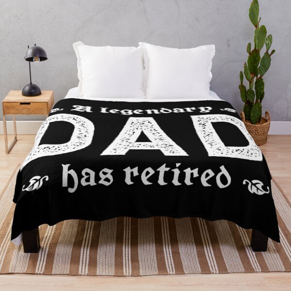 Item preview, A Legendary Dad Has Retired designed and sold by TimespunThreads.