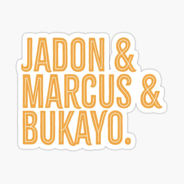 Artikel-Vorschau von Jadon & Marcus & Bukayo, designt und verkauft von ibrahimbahram.