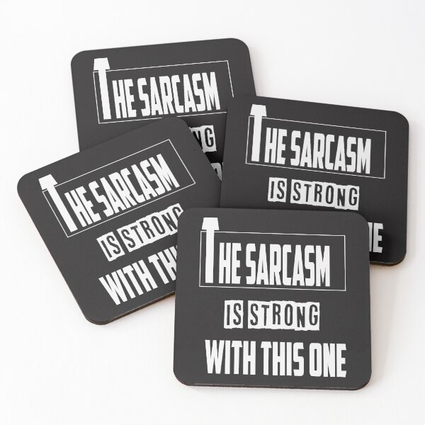 Item preview, The Sarcasm is Strong with this One Classic T-Shirt designed and sold by smart Mahdi.
