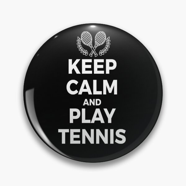 Item preview, Keep clam and play tennis designed and sold by Shirt-Kaiser.
