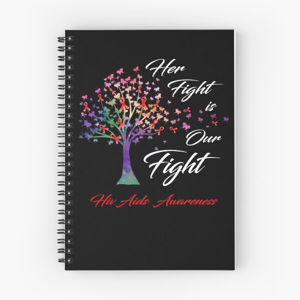 Item preview, Her Fight Is Our Fight Hiv Aids Awareness designed and sold by Gillosina.