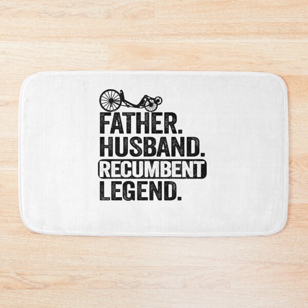 Item preview, Father Husband Recumbent Legend Funny Recumbent Bike designed and sold by Stronzi.