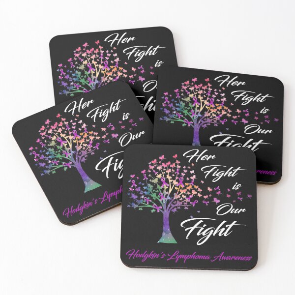 Item preview, Her Fight Is Our Fight Hodgkin's Lymphoma Awareness designed and sold by Gillosina.