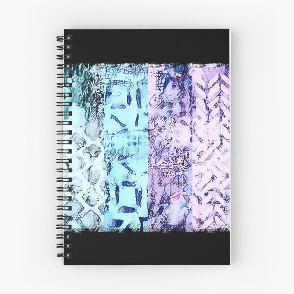 Item preview, Blue/Purple Gelliprint - Vertical Stripes  designed and sold by shriamato.